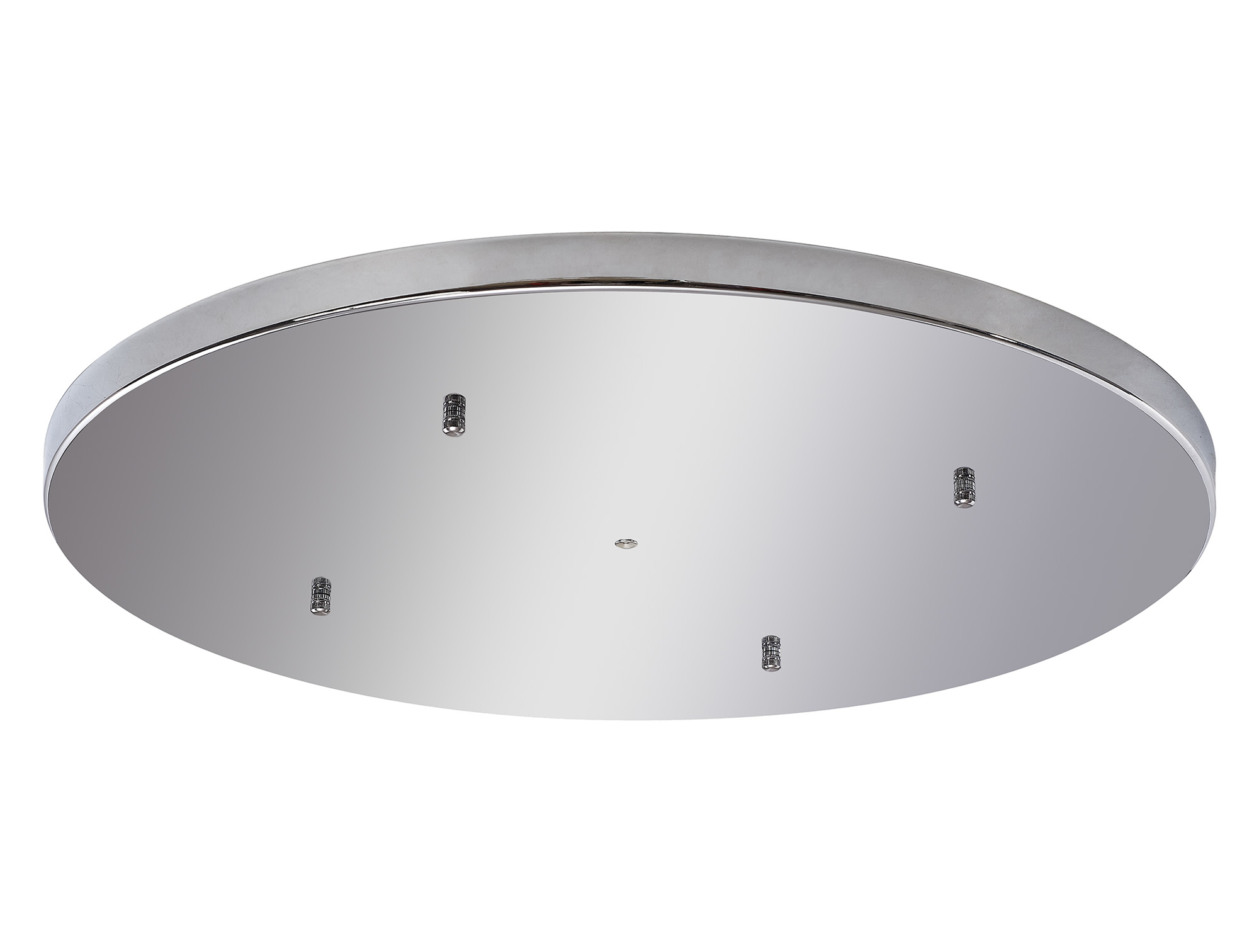 D0831CH/NH  Hayes No Hole 60cm Round Ceiling Plate Polished Chrome